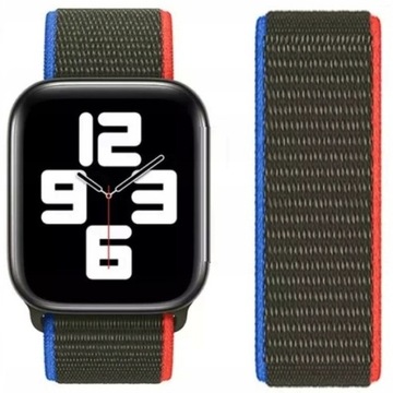 PASEK DO APPLE WATCH 2 3 4 5 6 7 8 9 SE ULTRA 2 38/40/41/42/44/45/49mm Rzep
