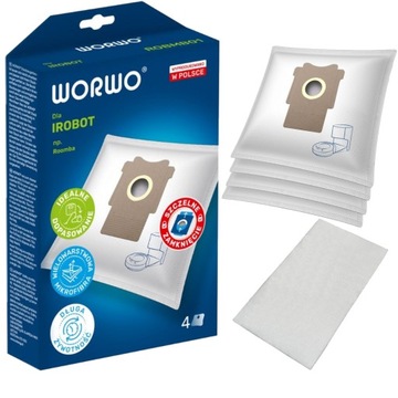 4 x Worki do IROBOT ROOMBA i3+ i4+ i7+ j7+ s9+