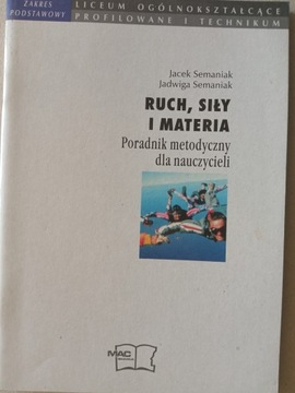 Ruch siły i materia poradnik metodyczny - Semaniak