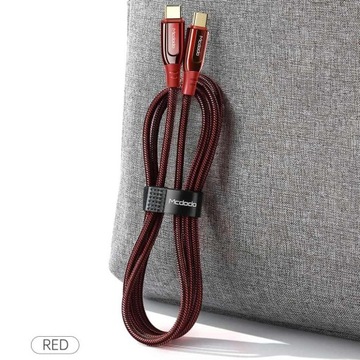 Прочный кабель Type-C USB-C PD QC 3.0 5А 20В 100Вт 2м для Apple huawei Honor htc