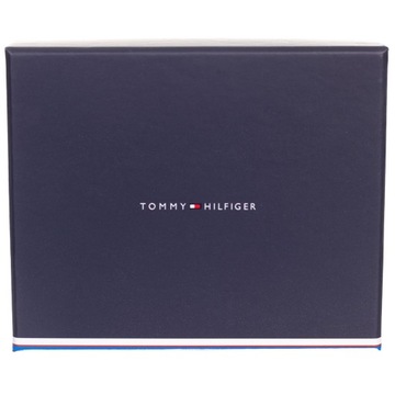 TOMMY HILFIGER BEZPIECZNY PORTFEL MĘSKI TH CENTRAL MINI CC WALLET CZARNY