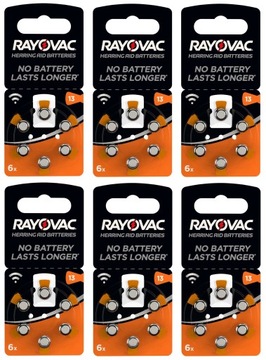 bateria słuchowa Rayovac Acoustic 13 - 36 szt.