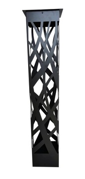 Nowoczesna Metalowa Lampa Stojąca Ogrodowa