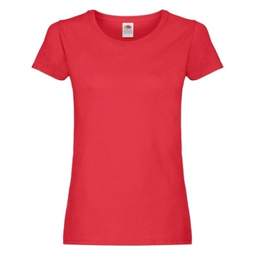Koszulka damska T-shirt ORIGINAL czerwony XL