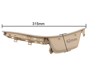 Левая передняя крышка складного зеркала Oyster для BMW F10 F11 F18