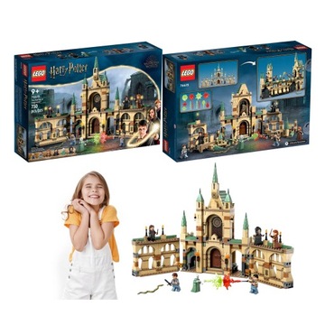 LEGO HARRY POTTER BITWA O HOGWART SZKOŁA POSTACIE CZARODZIEJ PREZENT ŚWIĘTA