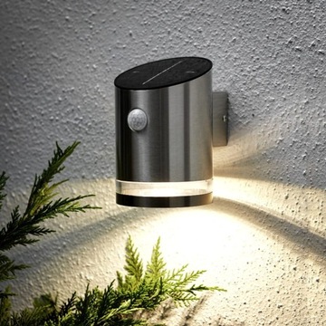 Шведский настенный светильник VENICE IP44 на солнечной батарее