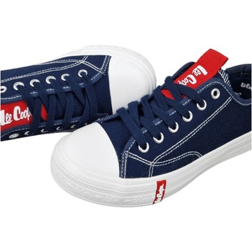 Trampki Granatowe Damskie LEE Cooper tenisówki Buty Sportowe 2235L 37