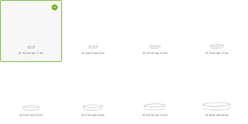 Podstawka LOFLY SAUCER PPLF105 do DLOF135 limonka