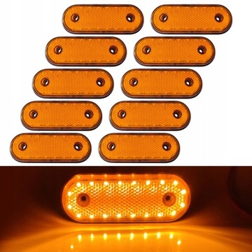 10X LAMPA OBRYSOWA OBRYSÓWKA DIODOWA LED OBRYSÓWKI