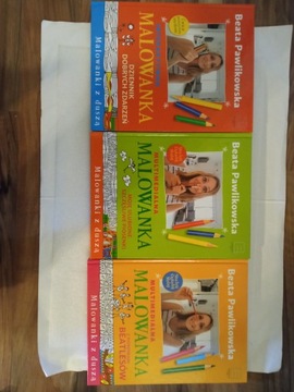 Multimedialna malowanka Pawlikowska x 3 TW NOWE