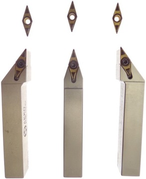 НАБОР ТОКАРНЫХ НОЖЕЙ 12мм 12x12 6 ВСТАВОК VBMT 110304 SVJBR SVJBL SVVBN