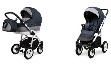 Wózek dziecięcy głęboki spacerówka BabyLux ALU WAY