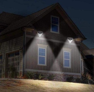 СОЛНЕЧНАЯ ЛАМПА 20 СВЕТОДИОДОВ С ДАТЧИКОМ ДВИЖЕНИЯ И СУМЕРКА