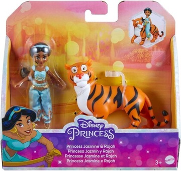 DISNEY PRINCESS ALADYN LALECZKA FIGURKA KSIĘŻNICZKA JASMINE TYGRYS RAJAH