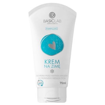 BASICLAB OCHRONNY KREM LIPIDOWY NA WIATR I MRÓZ