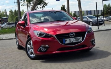 Mazda 3 III Sedan 2.2 SKYACTIV-D 150KM 2014 Mazda 3 2.2 Diesel 150KM Navi Kamera Led Super Stan Import Raty Oplaty