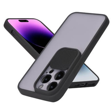 ETUI PODWÓJNA OCHRONA DO IPHONE 14 PRO - BLACK