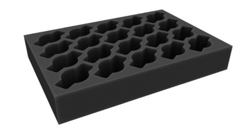 Pianka pełnego wymiaru z 20 wycięciami 85mmx28mm