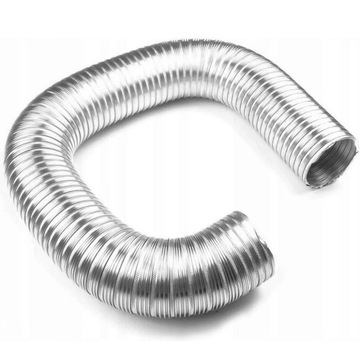 ALUFLEX RURA ALUMINIOWA SPIRO 80 mm KANAŁ ELASTYCZNY 3 metry