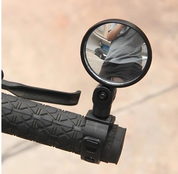 ВЕЛОСИПЕДНОЕ ЗЕРКАЛО ДЛЯ РУЛЯ ВЕЛОСИПЕДА, ВЫПУКЛОЕ, КРУГЛОЕ