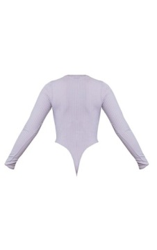 NO777 БОДИ В СЕРУЮ ПОЛОСКУ PRETTYLITTLETHING 38