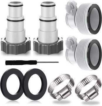 ADAPTER DO BASENU INTEX BASEN ADAPTERA WĘŻA 2SZT