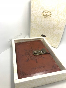 Adresownik B6 MOHOO odcienie brązu i beżu