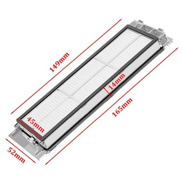Набор фильтрующих щеток для RoboRock S5max / S6 Pure / S6 / S6 maxV / E4