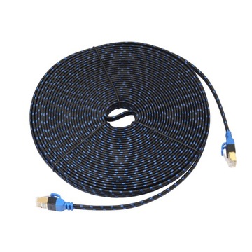 Płaski router Cat7 z kablem Ethernet Cat6