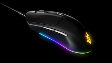 Mysz SteelSeries Rival 3 GAMING RGB USB Przewodowa dla graczy CZARNA