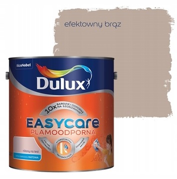 FARBA DULUX EASYCARE EFEKTYWNY BRĄZ 2,5L