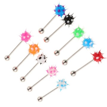 10 sztuk Lip Bar prosta sztanga