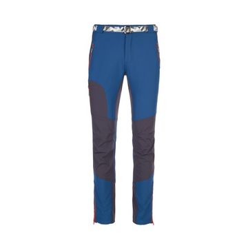 Męskie Górskie spodnie trekkingowe Milo ATERO blue stone/dark grey M