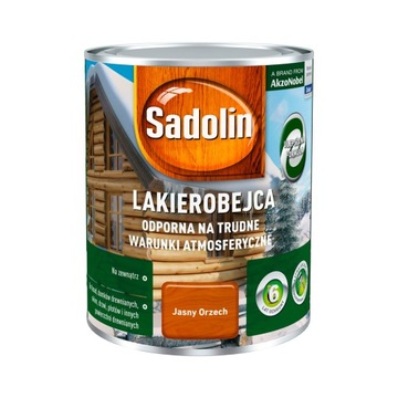 Sadolin Lakierobejca Zewnętrzna Jasny Orzech 0,75L