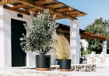 КРЫШКА ДЛЯ ЦВЕТОЧНОГО ВАЗОНА НА ПОДСТАВКЕ TUBO PM АНТРАЦИТОВЫЙ 13СМ