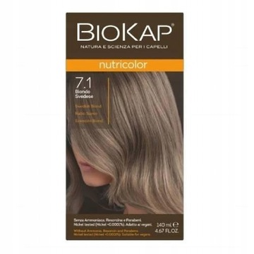 Biokap Nutricolor 7.1 szwedzki blond 140 ml