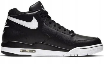 Buty męskie NIKE FLIGHT LEGACY czarne koszykarskie wygodne SKÓRZANE zima