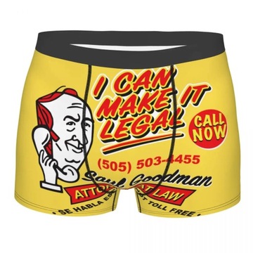 bokserki Seksowne zadzwoń do saula majtki męskie Stretch Saul Goodman bie