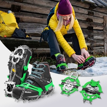 Кошки PREMIUM XL, футляр, ручки для обуви, лед и снег.