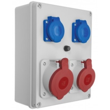 Rozdzielnica budowlana R-Box 32A/5 16A/5 2x230V