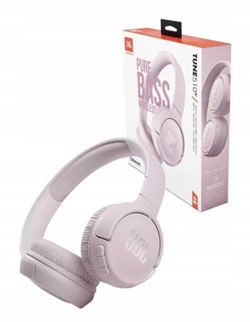 SŁUCHAWKI NAUSZNE JBL TUNE 510BT / PINK RÓŻOWE