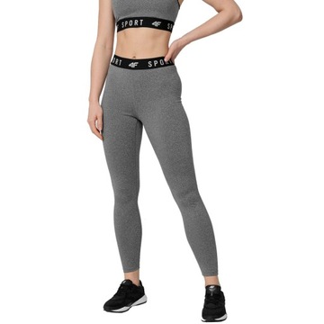 leginsy damskie legginsy sportowe spodnie bawełniane fitness długie r. s pr