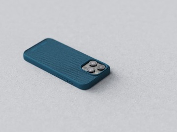 Тканевый чехол Njord с MagSafe для iPhone 15 Pro Max Синий