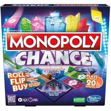 MONOPOLY Chance Rodzinna gra planszowa F8555
