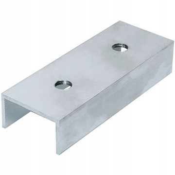 ŁĄCZNIK x1 DO SZYN PROFILI PV 40x40 + ŚRUBA M10 x2 + NAKRĘTKA M10 x2