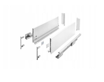 GTV AXIS PRO DRAWER HIGH L500 H167 БЕЛЫЙ БЕСШУМНОЕ ЗАКРЫТИЕ ПОЛНОСТЬЮ ВЫДВИЖНОЕ 40 КГ