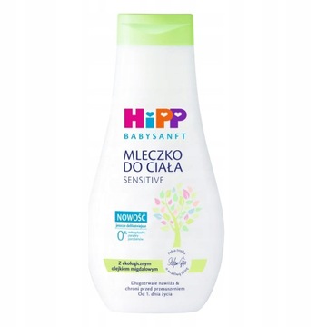 HiPP Babysanft Sensitive mleczko do ciała 350 ml