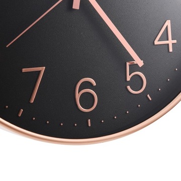 Настенные часы 12 дюймов, круглые кварцевые часы для домашнего офиса