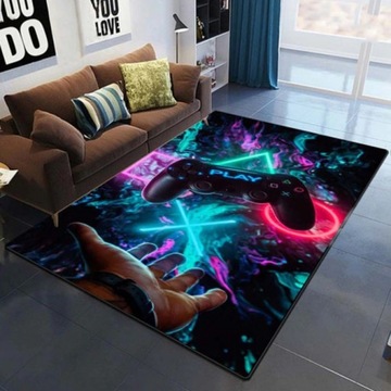 MŁODZIEŻOWY DYWAN GAMING PLAY 3D DLA GRACZA 100x150